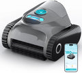 C1 Robotic Pool Cleaner with 180 Mins, Pool Vacuum for Inground Ground Pools up to 1615 sq.ft, Smart Routing, Wall Climbing, Dual Filtration, with APP, Multi-Mode Cleaning (Carbon Gray)