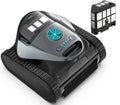 Cordless Robotic Pool Cleaner, Wall & Waterline Cleaning, 150Min,Strong Suction, Triple-Motor, Multi Cleaning Modes, Ideal for Inground Pools, Efficient C1 Pool Vacuum Robot,Frosted Gray Blue